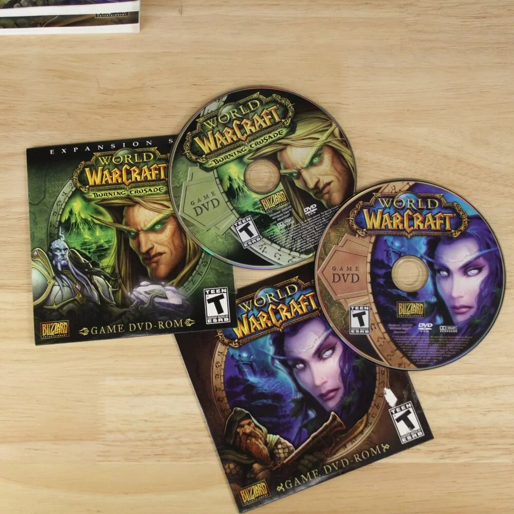 World Of Warcraft Battle Chest DVD-Rom Online Computer Game